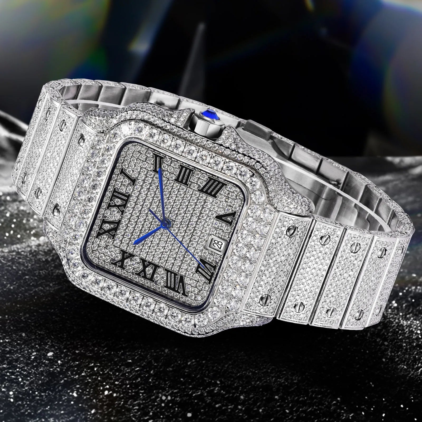 Diamond Automatic Watch