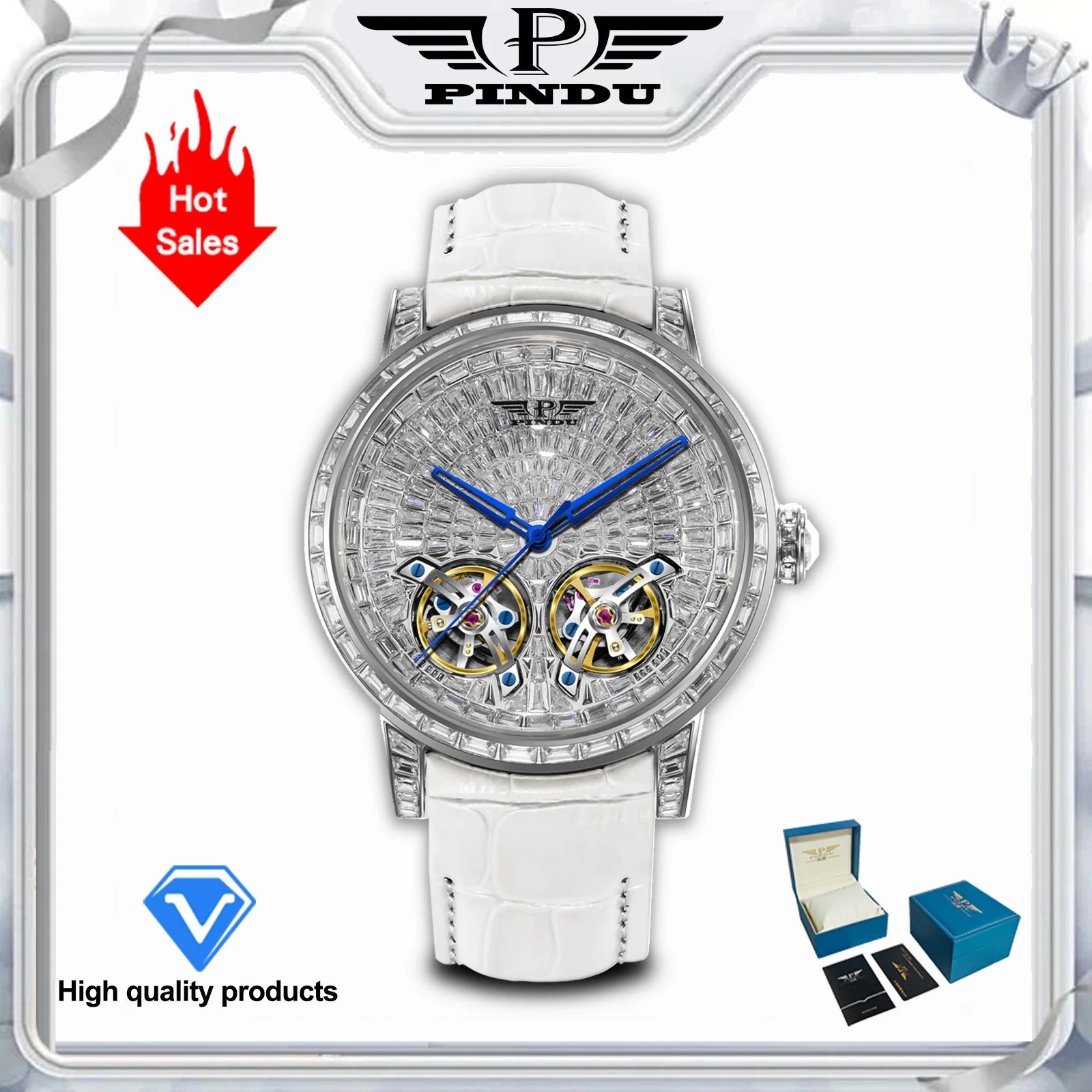 Double Flying Tourbillon