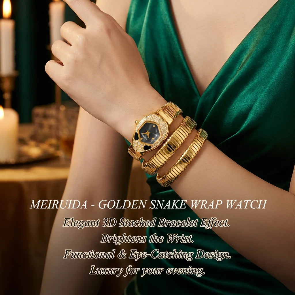 Snake Bracelet Watch