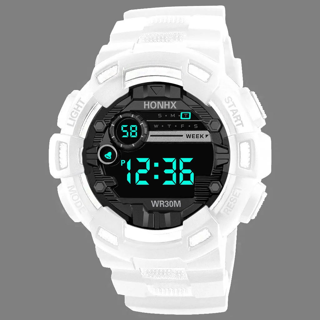 Sports Men's Watch Waterproof Luminous Military Clock Waterproof LED Digital Wathes Fitness Sports Watch for Man Kids Student