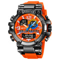 Men's STRYVE 8025 High Quality Digital-Analog Dual Movement 5ATM Waterproof Watches Fashion Sports Men's Relogio Masculino