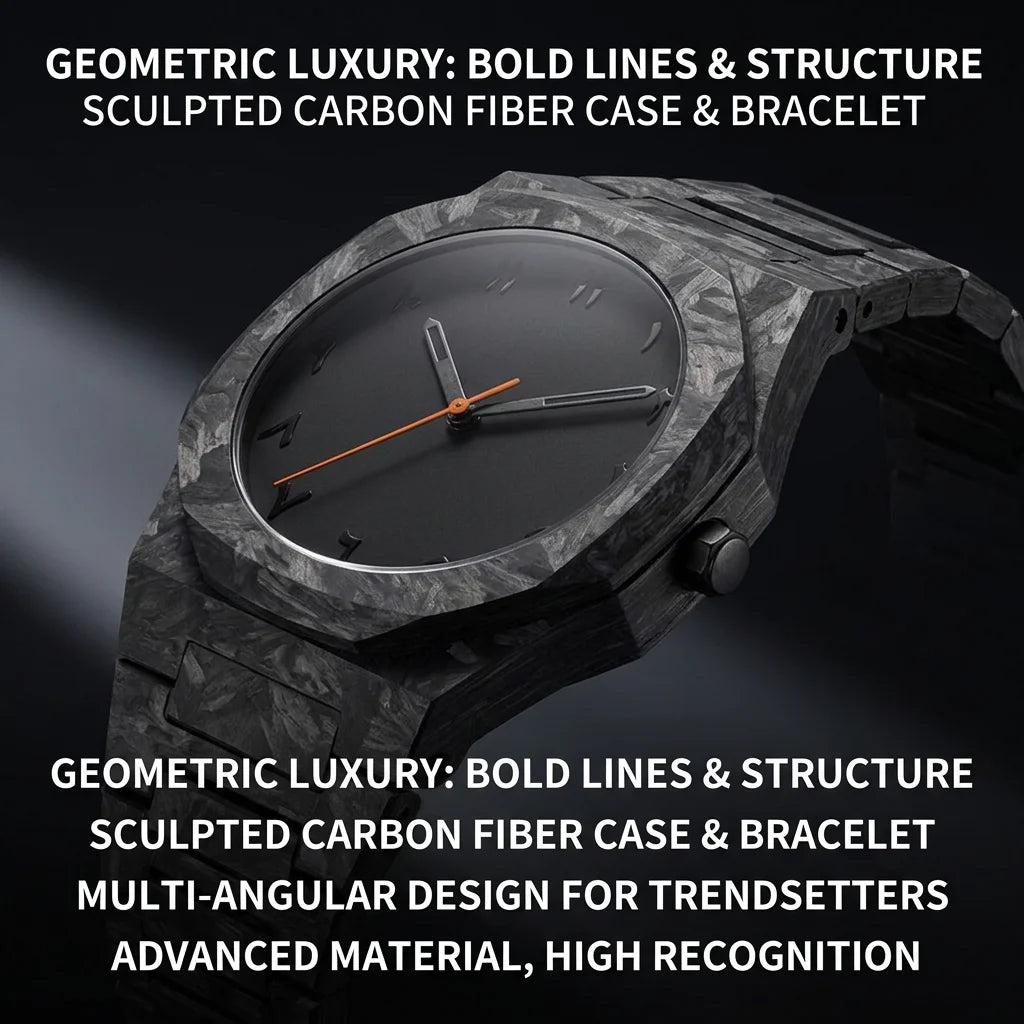 Vintage Map Dial Watch