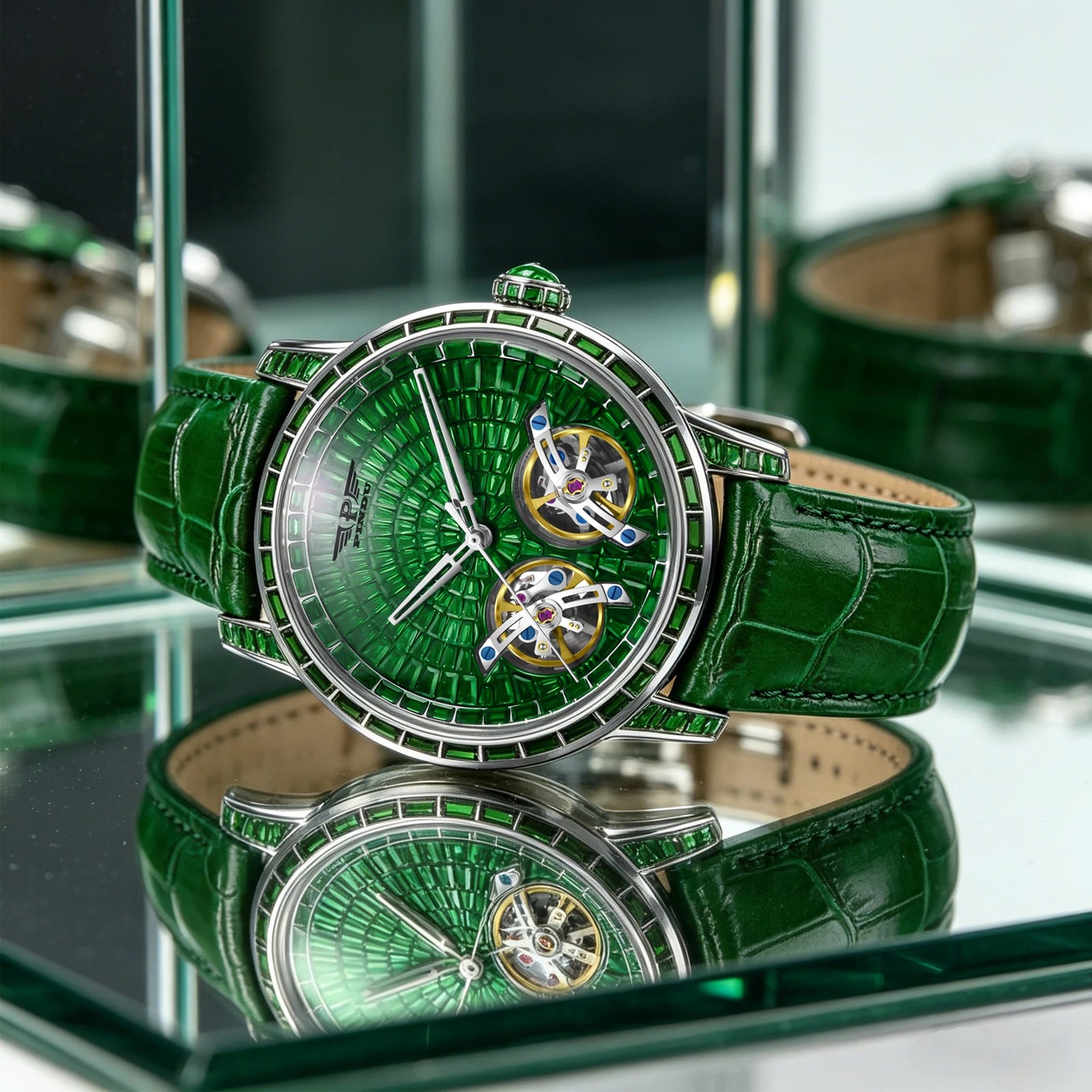 Double Flying Tourbillon