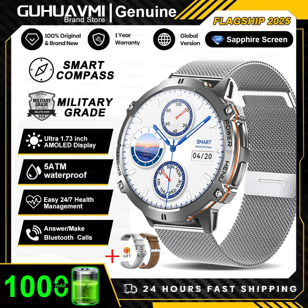 Rugged GPS Sport Smartwatch