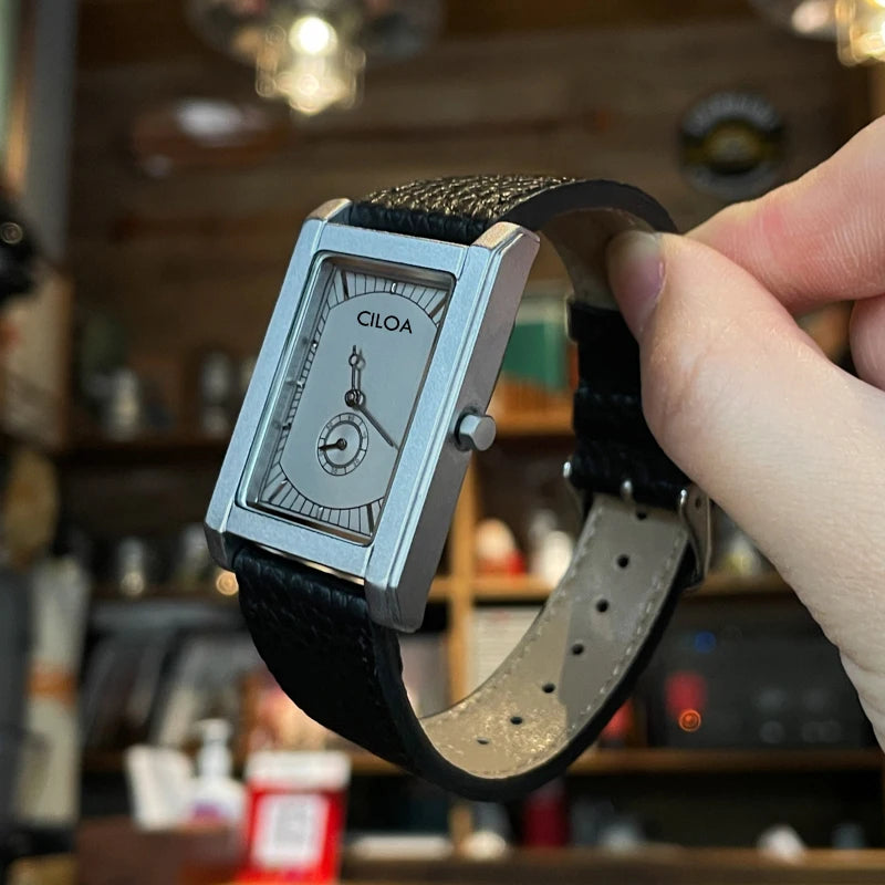 Black Square Quartz Watch