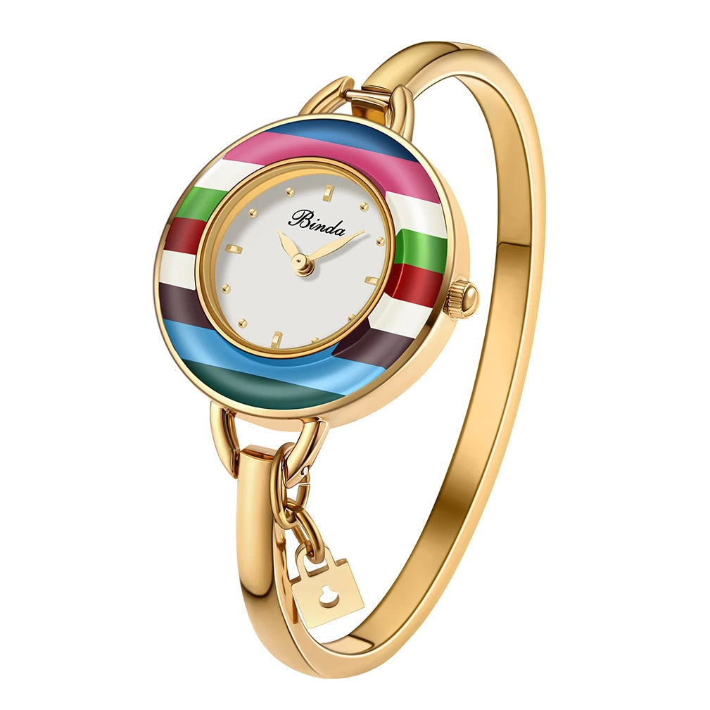 Rainbow Gold Watch