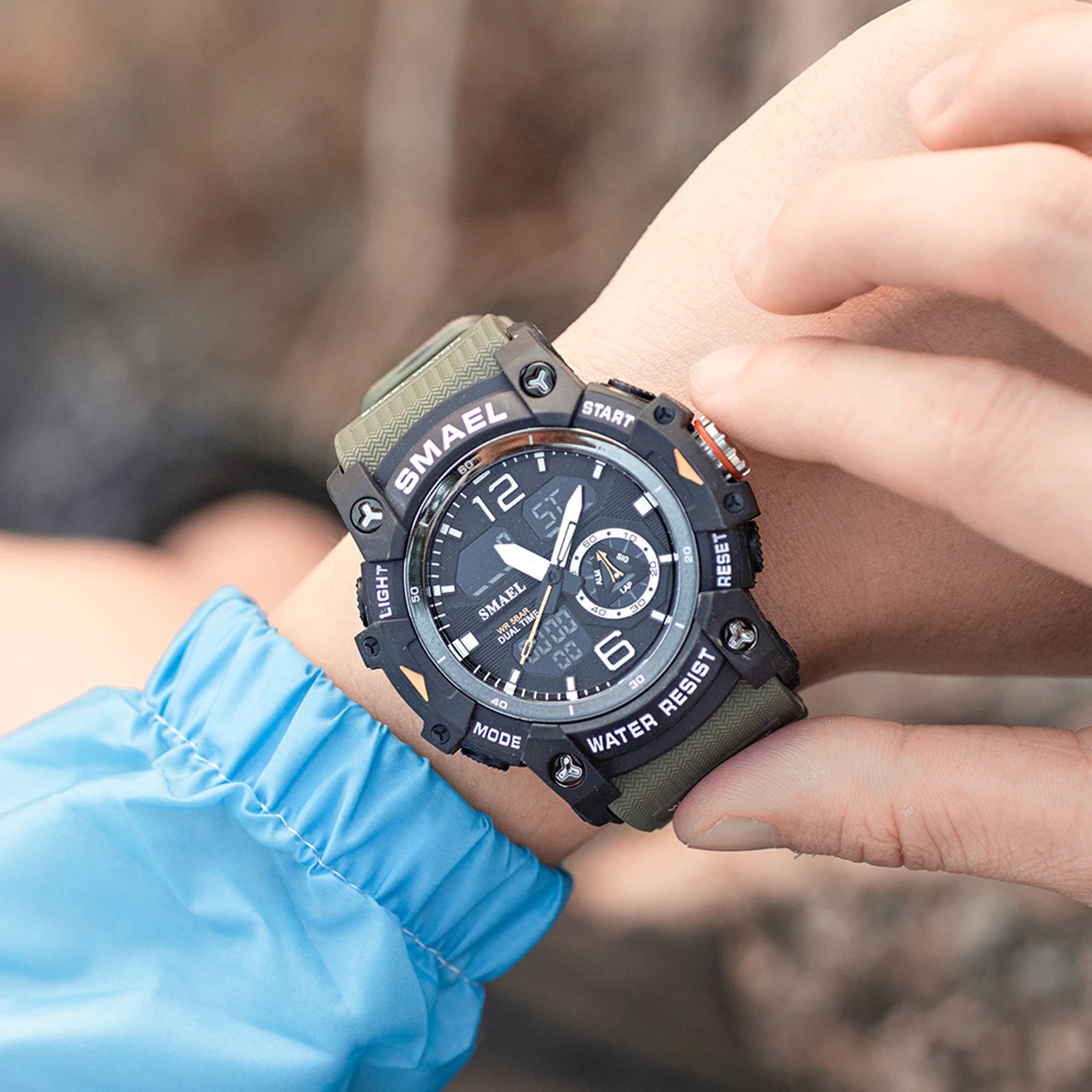 Military Digital Sport Watch