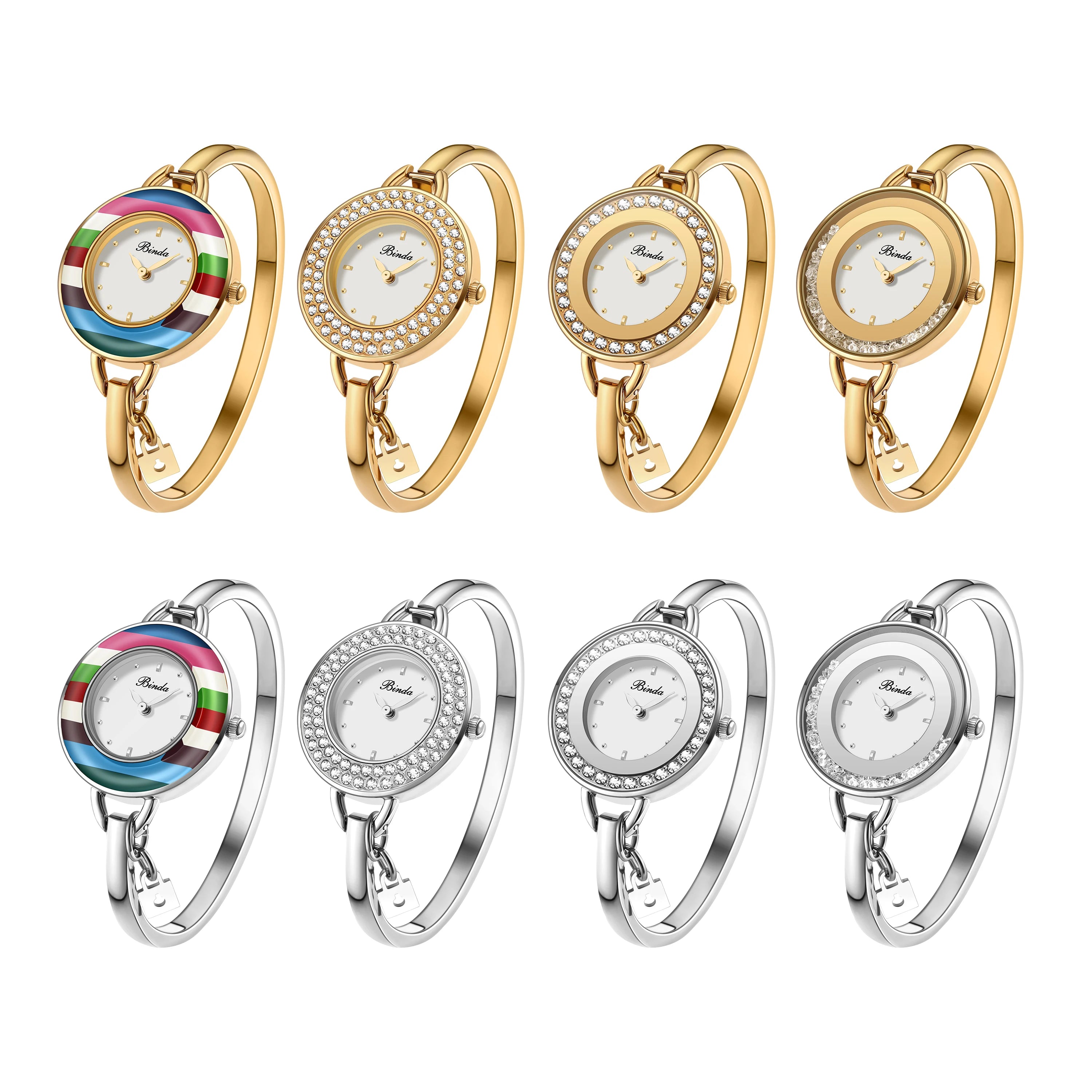 Rainbow Gold Watch