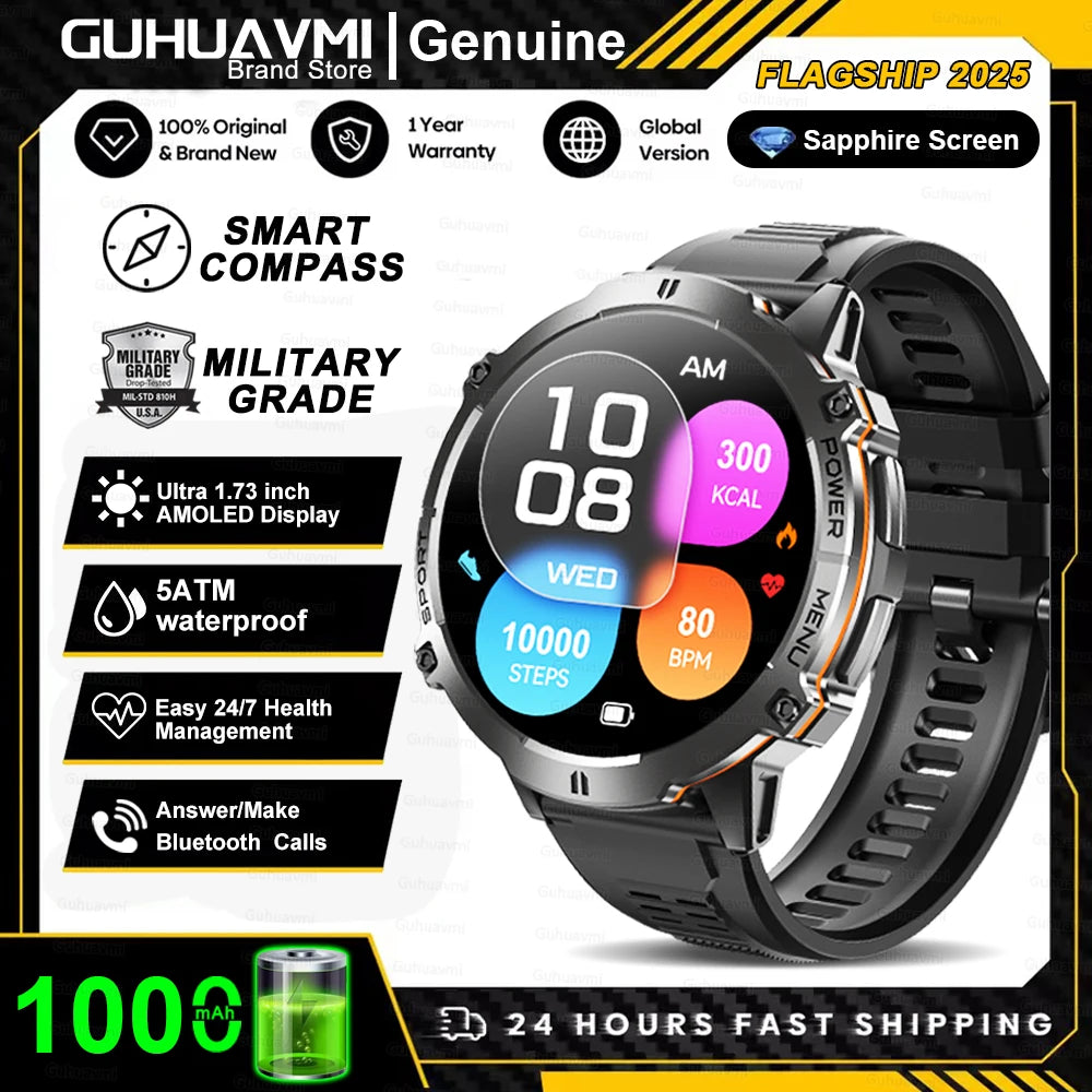 Rugged GPS Sport Smartwatch