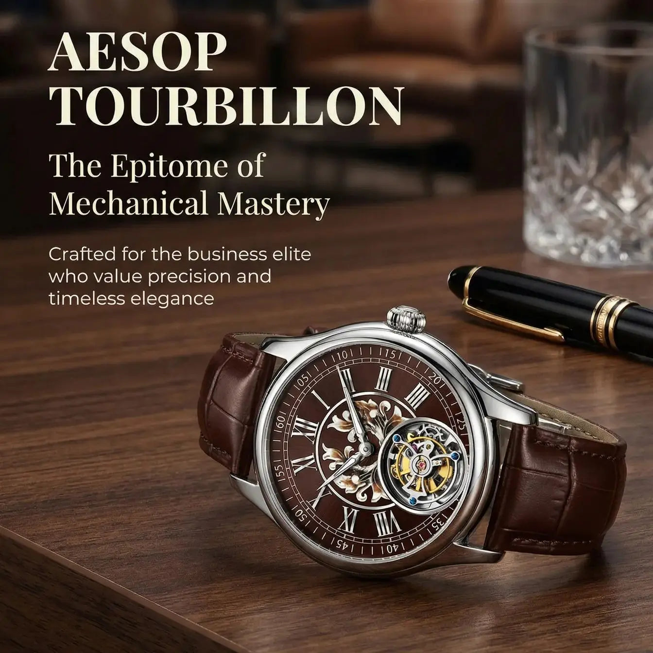 Skeleton Tourbillon Watch