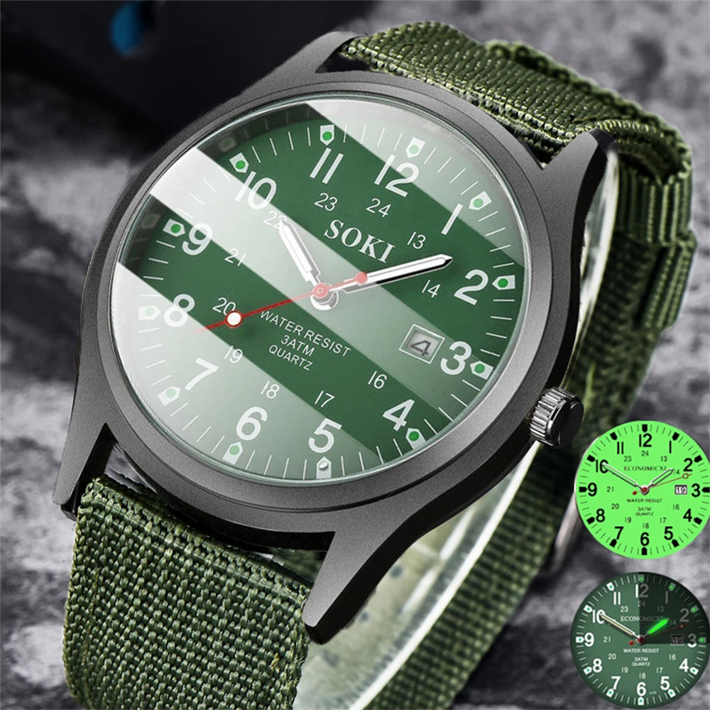 Military Nylon Watch