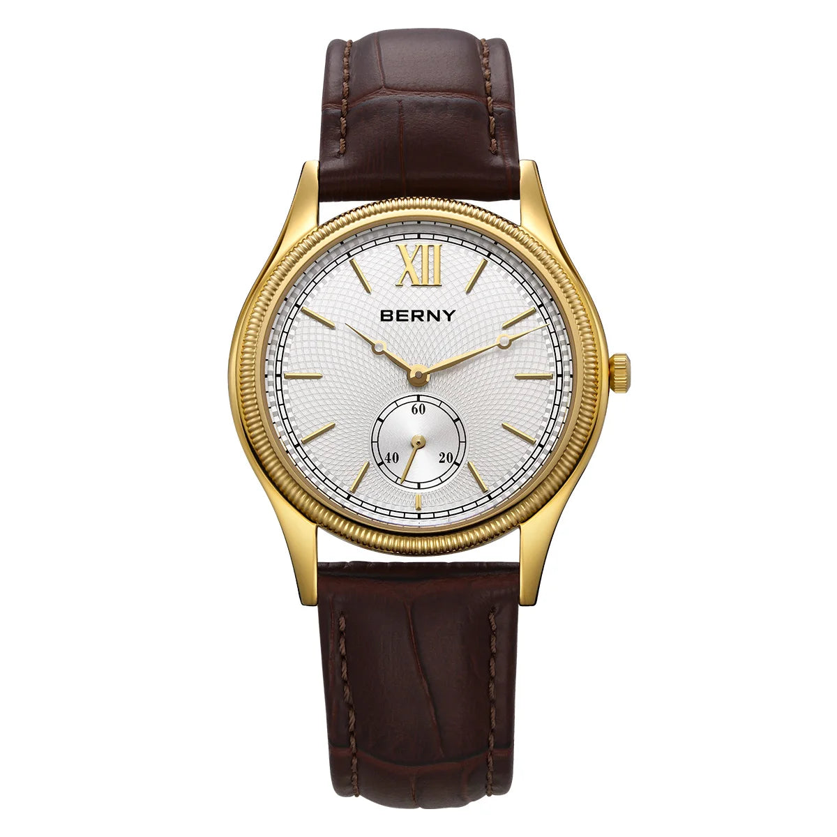 Classic Gold Leather Watch