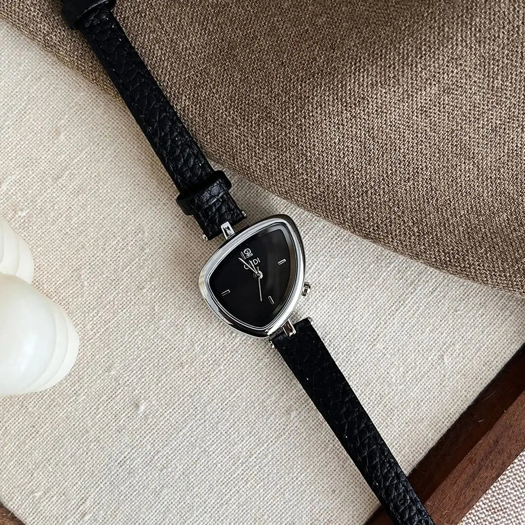 2025 NEW Minimalist Elegant Women's Watch with Asymmetrical Small Dial Design Water-Resistant Quartz Ladies' Wristwatch Gift