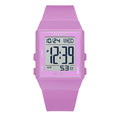 SANDA Women's Casual Digital Watches LED Lighting Stopwatch Alarm Clock Time Display 3ATM Waterproof Lady Elegant Watches