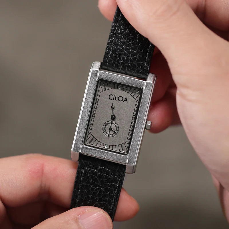 Black Square Quartz Watch