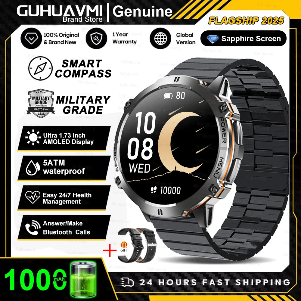 Rugged GPS Sport Smartwatch