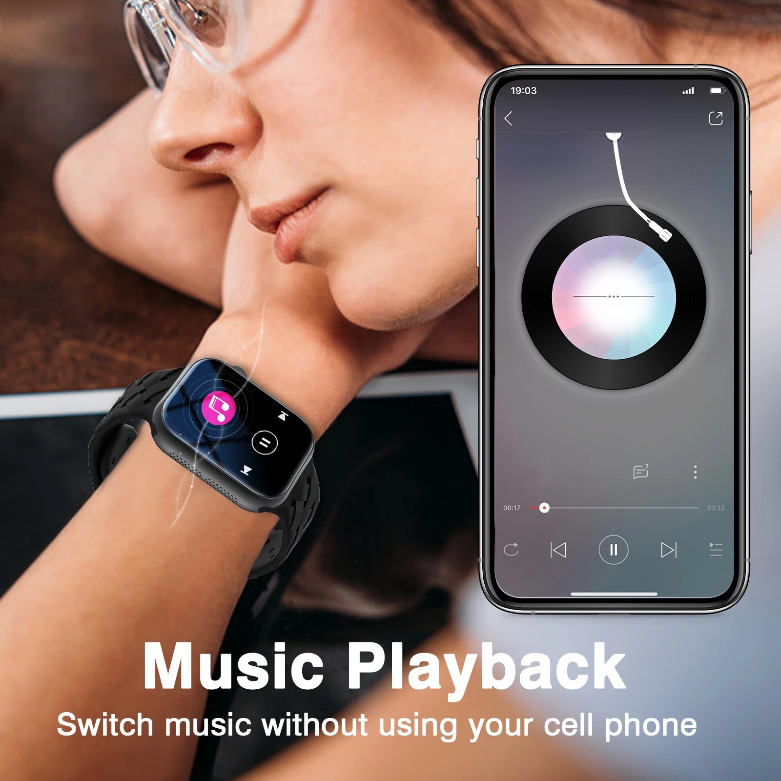 HD Touch Smartwatch