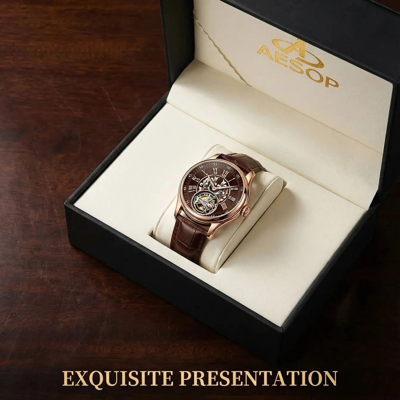 Skeleton Tourbillon Watch