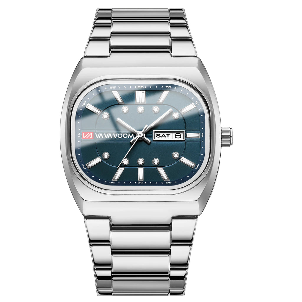 2026 New Men Watches 40mm Square Quartz Movement Analog Diving Series Clock Black Stainless Steel Top Brand Watch for Men montre