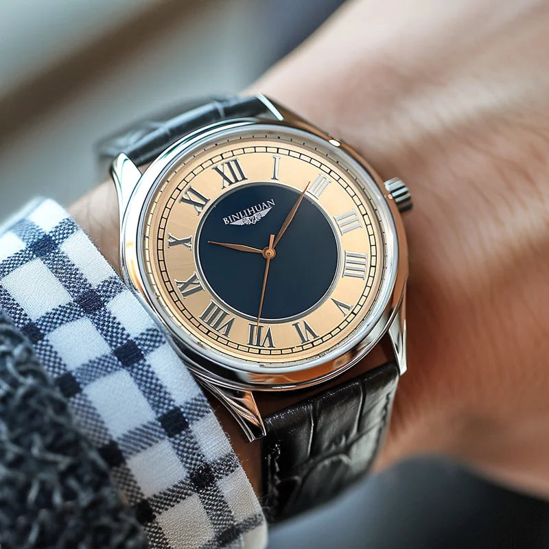 Men's watches, fashion casual business high-end quartz watches