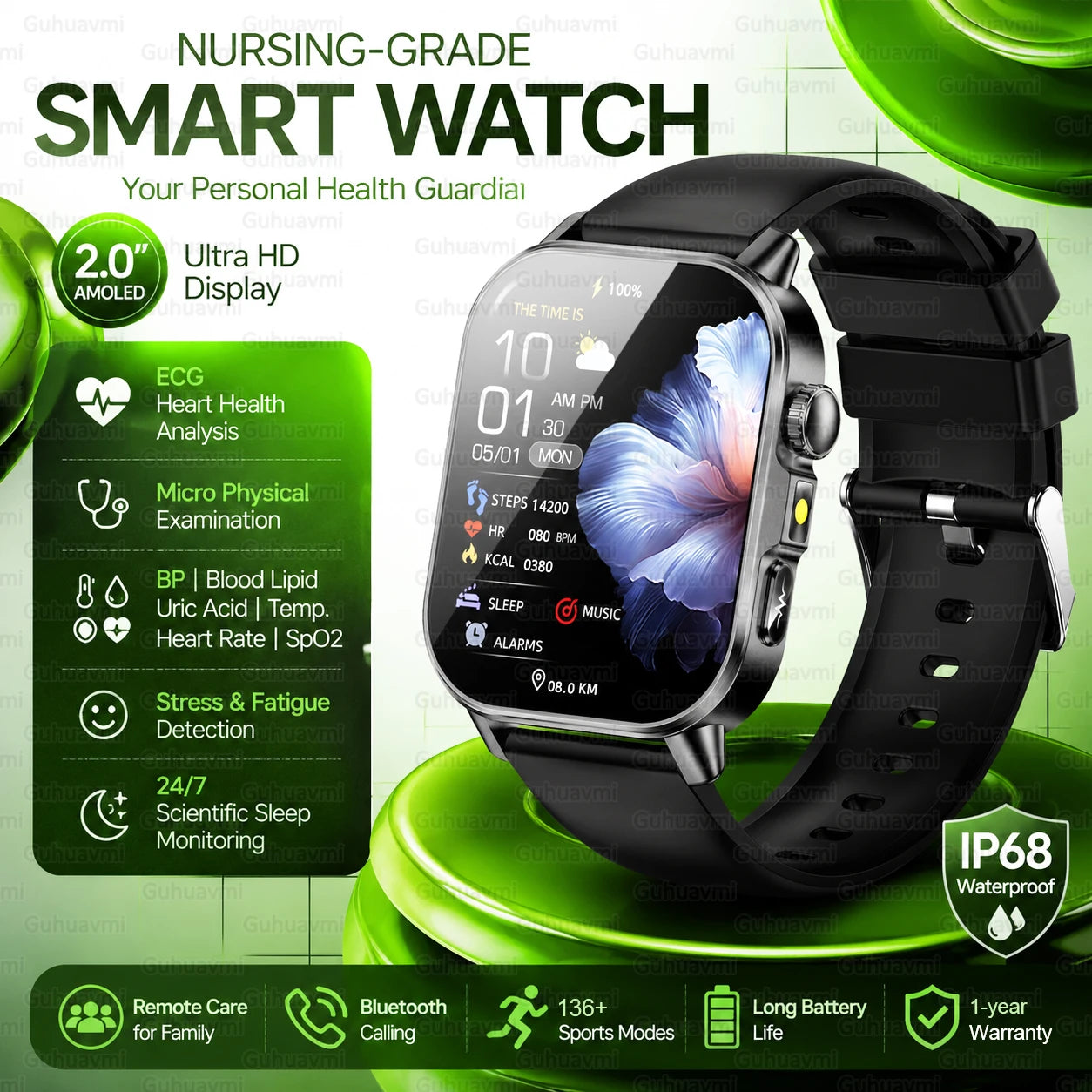 Nursing Health Smartwatch